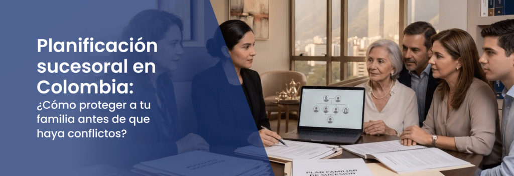 planificación sucesoral Colombia familia patrimonio herencia