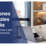 capitulaciones matrimoniales Colombia escritura pública notaría